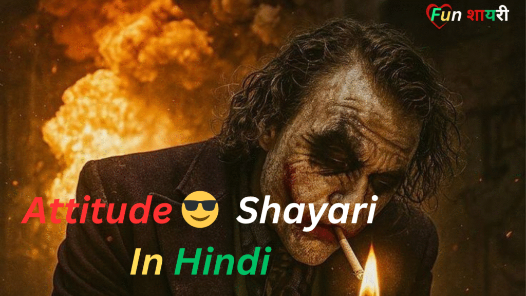 {125+} Attitude Shayari In Hindi|एटीट्यूड शायरी (2026)