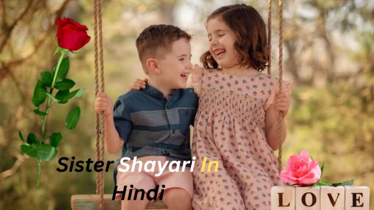 Sister Shayari In Hindi|बहन के लिए शायरी