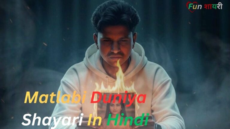 Best Matlabi Duniya Shayari In Hindiमतलबी दुनिया शायरी (2026)